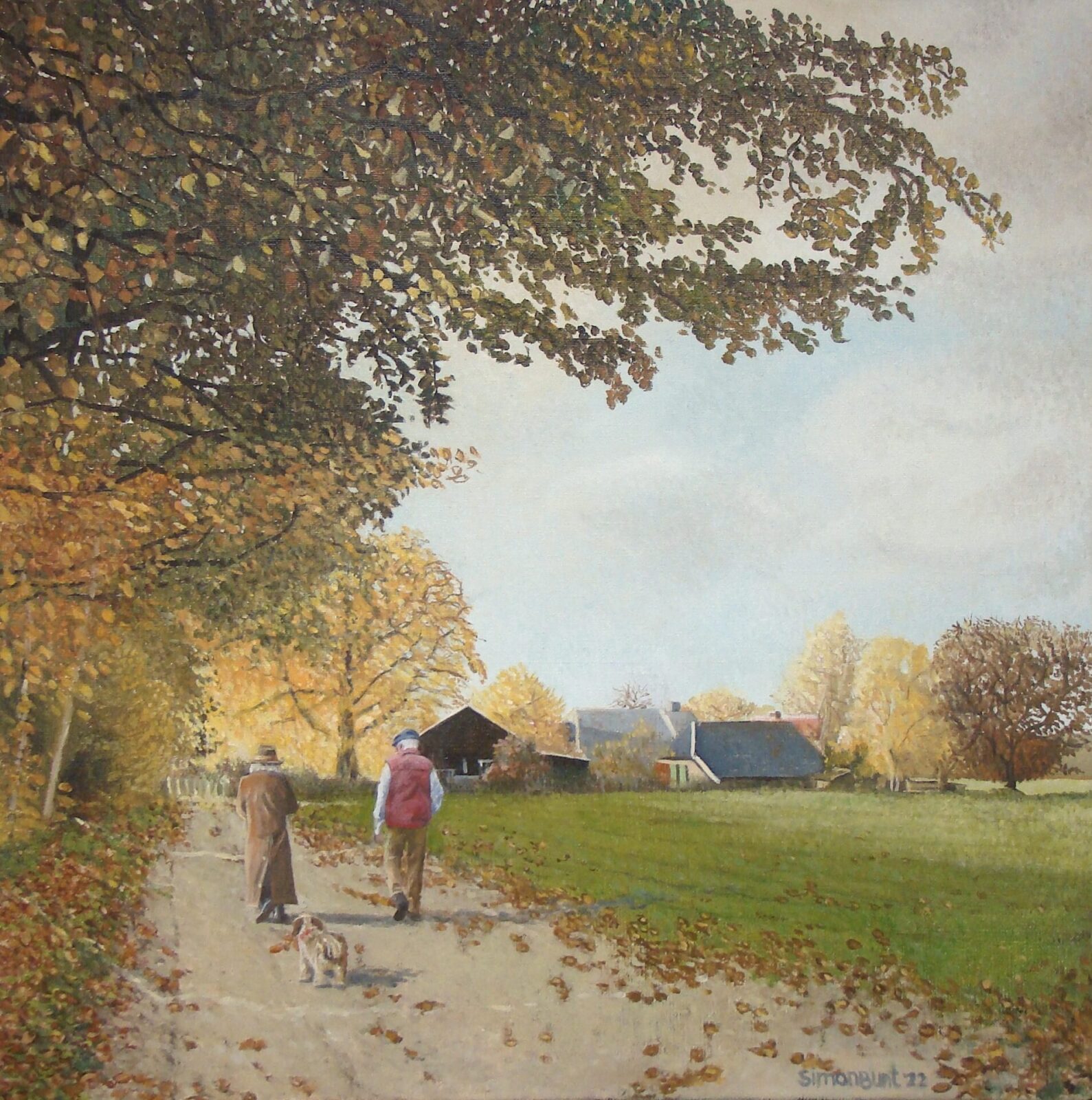 Ellen en schilder herfst